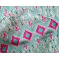 thumbnail image 4 of oneOone Silk Tabby Fabric Geometric Ikat Print Sewing Fabric BTY 42 Inch Wide, 4 of 4