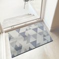 thumbnail image 1 of JV Home Area Rug Arrow Grey 2'x3'3" Washable Carpet Anti Slip, 1 of 6