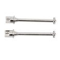 thumbnail image 2 of RC Replacement Drive Shaft, Rear Axle Drive Shaft Efficient Drivetrain 2 PCS  For Maintain Black,Silver, 2 of 8