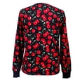 thumbnail image 2 of Womens Workwear Snap Front Warm-up Jacket, 2 of 3