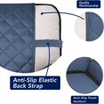 thumbnail image 3 of 2024 Reversible Quilted Sofa Cover  Water Resistant Slipcover Furniture Protector  Washable Couch Cover with Non Slip Foam and Elastic Straps for Kids  Dogs  Pets (Small  Pink/Beige), 3 of 7