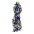 thumbnail image 1 of Xingzhi Exquisite Lace Applique Patch For Fashion Projects Decoration For Costumes Wavy blue 1Set, 1 of 6