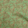 thumbnail image 1 of oneOone Polyester Spandex Green Fabric Tropical Fabric For Sewing Printed Craft Fabric By The Yard 56 Inch Wide, 1 of 5