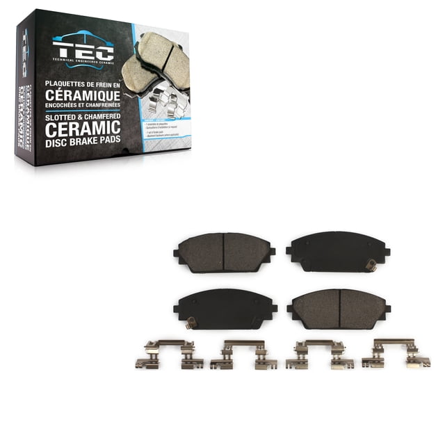 TEC Front Ceramic Disc Brake Pads TEC-1728 for Car Mazda 3 CX-3 Sport