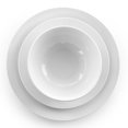 thumbnail image 4 of Elama Ensemble de Vaisselle en Porcelaine Blanche 18 Pcs Luna, 4 of 4