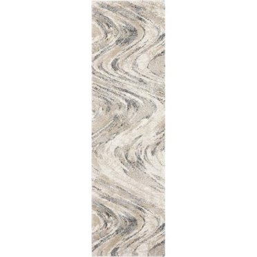 HomeRoots 353876 2 ft. 2 in. x 7 ft. 6 in. Runner Polypropylene Natural Area Rug