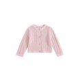 thumbnail image 1 of Kmbangi Cardigan Tricoté pour Bébé Fille 0-3T, Mignon à Manches Longues Col Rond Couleur Unie Pull Boutonné, 1 of 8
