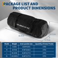 thumbnail image 2 of Adjustable Fitness Sandbag - Multi Purpose Training Sandbag for Strength Conditioning and Full Body Exercise, 2 of 7