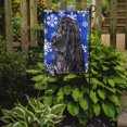 thumbnail image 2 of Carolines Treasures SC9597GF English Cocker Spaniel Blue Snowflake Winter Flag Garden Size, 2 of 3