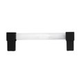 thumbnail image 1 of  Acrylic Handle, Acrylic Drawer Pulls Transparent  For Closet Hole Spacing 96 Black, 1 of 8