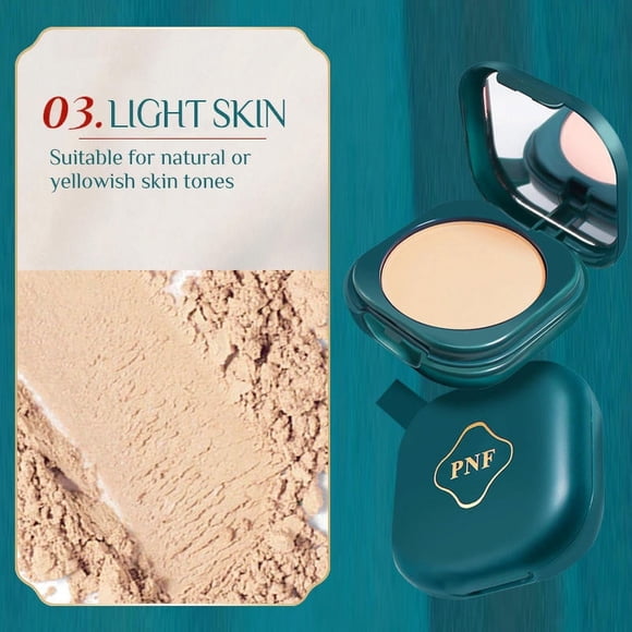 Vintage style powder oil free set makeup waterproof moisture repair concealer set makeup powder puff