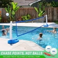 thumbnail image 2 of GoSports Ensemble de volley-ball de piscine Splash Net PRO - Bleu, 2 of 6