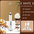 thumbnail image 1 of Yhmxh Home Appliances Kitchen Appliances Home Essentials Milk Frother,Rechargeable Hand-Held Milk Frother 3 Change USB Charging Can Be Used ForBulletproof Coffee Protein Drinks Matcha Coffee Whisk, 1 of 8
