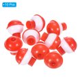thumbnail image 3 of Unique Bargains 0.75 Inch Fishing Bobbers, Plastic Push Button Round Fishing Float, Red and White 10 Pack, 3 of 7