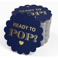 thumbnail image 4 of Inkdotpot 50 Pack Ready To Pop Baby Shower Favor Paper Tags Craft Real Gold Foil Hang Tags, 4 of 6