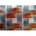 thumbnail image 4 of oneOone Cotton Silk Fabric Brush Stroke Ikat Printed Fabric 1 Yard 42 Inch Wide, 4 of 4