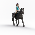 thumbnail image 2 of Schleich Horse Club Lisa and Storm Action Figures Playset, 2 of 5