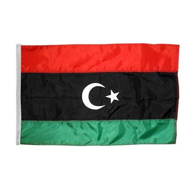 Annin Flagmakers 194949 Drapeau de Libye Nyl-Glo 4 Pi X 6 Pi