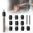 thumbnail image 3 of Yeacher Weld Cutter Set 13Pcs 3/8'' Rotary Weld Cutter Remover Drill Bits Tool for Power Drill Welding, 3 of 6