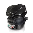 thumbnail image 1 of Hamilton Beach 25477 Top Press Kitchen Counter Breakfast Sandwich Maker, Black, 1 of 6