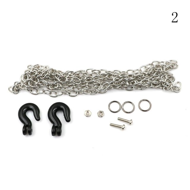 1/10 RC Trailer Hook Tow Chain Tow For RC Axial SCX10 Tamiya Crawler Car Part