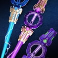 thumbnail image 2 of SharkTRUE Épée Lumineuse, Sabre Laser à Double Tranchant à Rotation de Feu, Télescopique à Double Tête, pour Rave, Cosplay et Exposition, 2 of 8