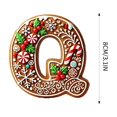 thumbnail image 3 of Lisbinx On-Trend Low Spend Christmas Decorations 26 Letters Pendant Ornaments - Personalized DIY Xmas Tree Hanging Decor, 3 of 4