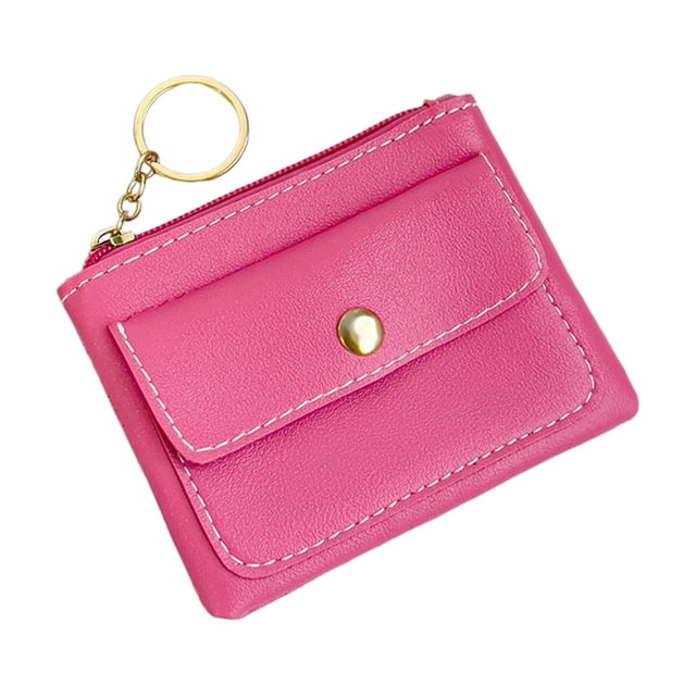 fheaev Sac pour Femmes Mini Décontracté Petit Sac Simple Sac Porte-Monnaie Bouche Enveloppe Rouge