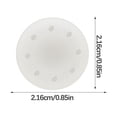 thumbnail image 5 of serony Lot de 2 Capuchons de Joystick en Silicone pour Manette de Jeu Accessoires de Manette Pièces de Remplacement Remplacement pour Xbox One Transparent, 5 of 5