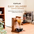 thumbnail image 2 of Modular Travel Coffee Brewer for Pour Over, A Complete Detachable Station with Automatic Grinder & Kettle for a Barista-Quality Brew Anywhere, USB Rechargeable, 2 of 7
