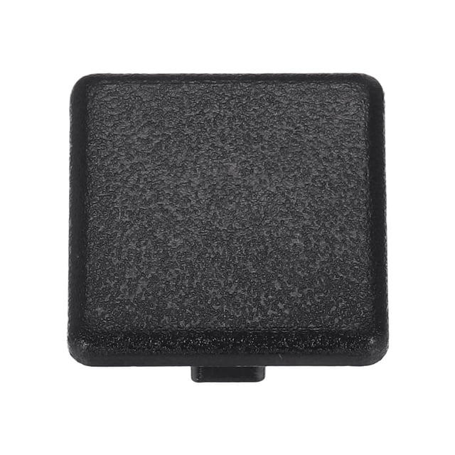 Standard Plastic Square Aluminum Extrusion End Cap Black 20x20mm 12pcs