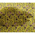 thumbnail image 4 of oneOone Viscose Chiffon Fabric Leaves & Floral Block Print Fabric BTY 42 Inch Wide, 4 of 4