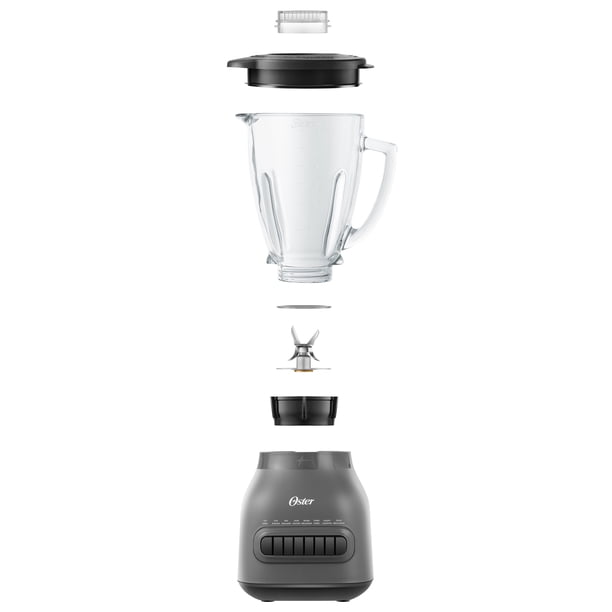 オスター 6カップマスターシリーズブレンダー Oster ブレンドカップ付き Oster Easy-to-Clean Blender with 6-Cup Boroclass Glass Jar