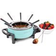 thumbnail image 1 of Nostalgia 12-Cup Electric Fondue Pot, Teal, 1 of 6