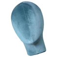 thumbnail image 1 of Mannequin Tête de Mannequin Perruques de Modèle Présentoir de Lunettes Présentoir de Lunettes Chapeaux Présentoir Bleu Lac, 1 of 9