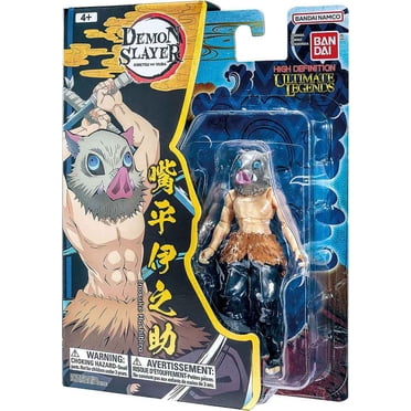 Demon Slayer Kimetsu No Yaiba Figurine Articulée de 5 Pouces Ultimate Legends HD - Inosuke Hashibira Masqué
