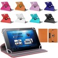 thumbnail image 1 of Lubelski Faux Leather Tablet PC Case Cover 360 Degree Rotating Stand Universal Holder, 1 of 7