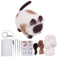 thumbnail image 2 of Needle Felting Kit Animals Needle Felting Kits For Beginners Cats DIY Felting Wool And Needles Set With Instruction For Needle Felting Crafts, 2 of 2