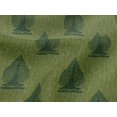 thumbnail image 4 of oneOone Viscose Jersey Fabric Leaves & Tree Block Print Sewing Fabric BTY 60 Inch Wide, 4 of 5