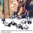 thumbnail image 3 of Guitar Strap Button, 10PCS Guitar End Pins With Screw Metal Strap Retainer System For Electric Guitar Bass Ukulele, 3 of 8
