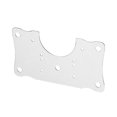 thumbnail image 5 of Unique Bargains 10 Set Cabinet Hinge Repair Plate with Mounting Screws, Stainless Steel Hinge Repair Brackets Kit Silver, 5 of 5