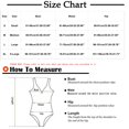 thumbnail image 2 of LSLJS Women's Cache-Ventre Plissé à Bretelles Dos Nu Adorable Swimsuit, 2 of 8