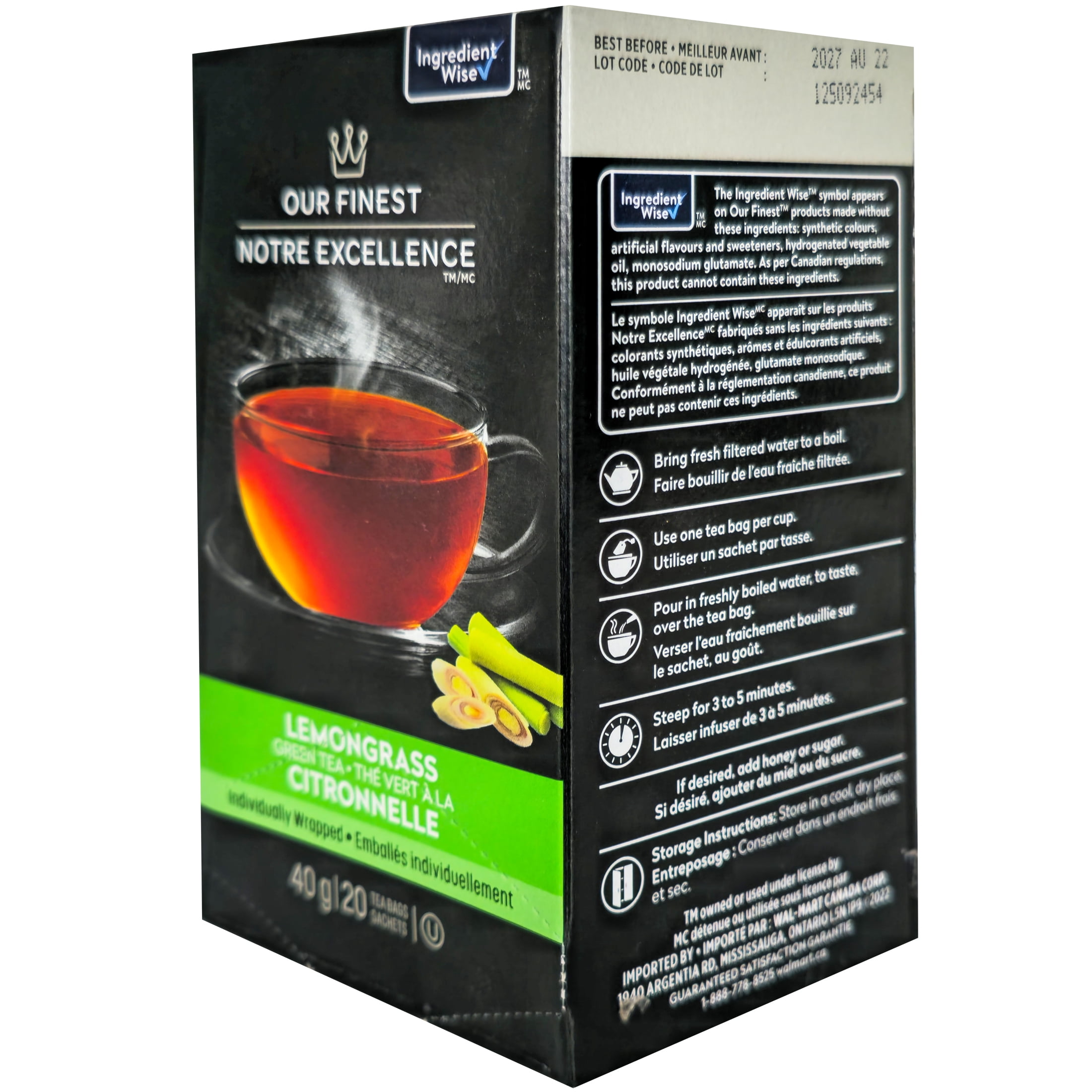 Our Finest Lemongrass Green Tea