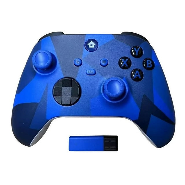 SUTENGDA Wireless Game Controller for Xbox One Series X/S Console Joysticks with 2.4G Adapter Receiver for Windows PC Gamepad Camouflage Red
