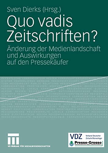 Quo vadis Zeitschriften?: Étui de Rangement pour Appareils Photo et Accessoires de Presse (Édition Allemande)