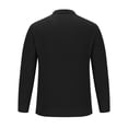 thumbnail image 4 of Rbaofujie Chandails à Col Rond pour Hommes Mode Col en V Chaud Extérieur Manches Longues Chandail Tricoté Haut Chandail Col en V Noir Chandails pour Garçons, 4 of 5
