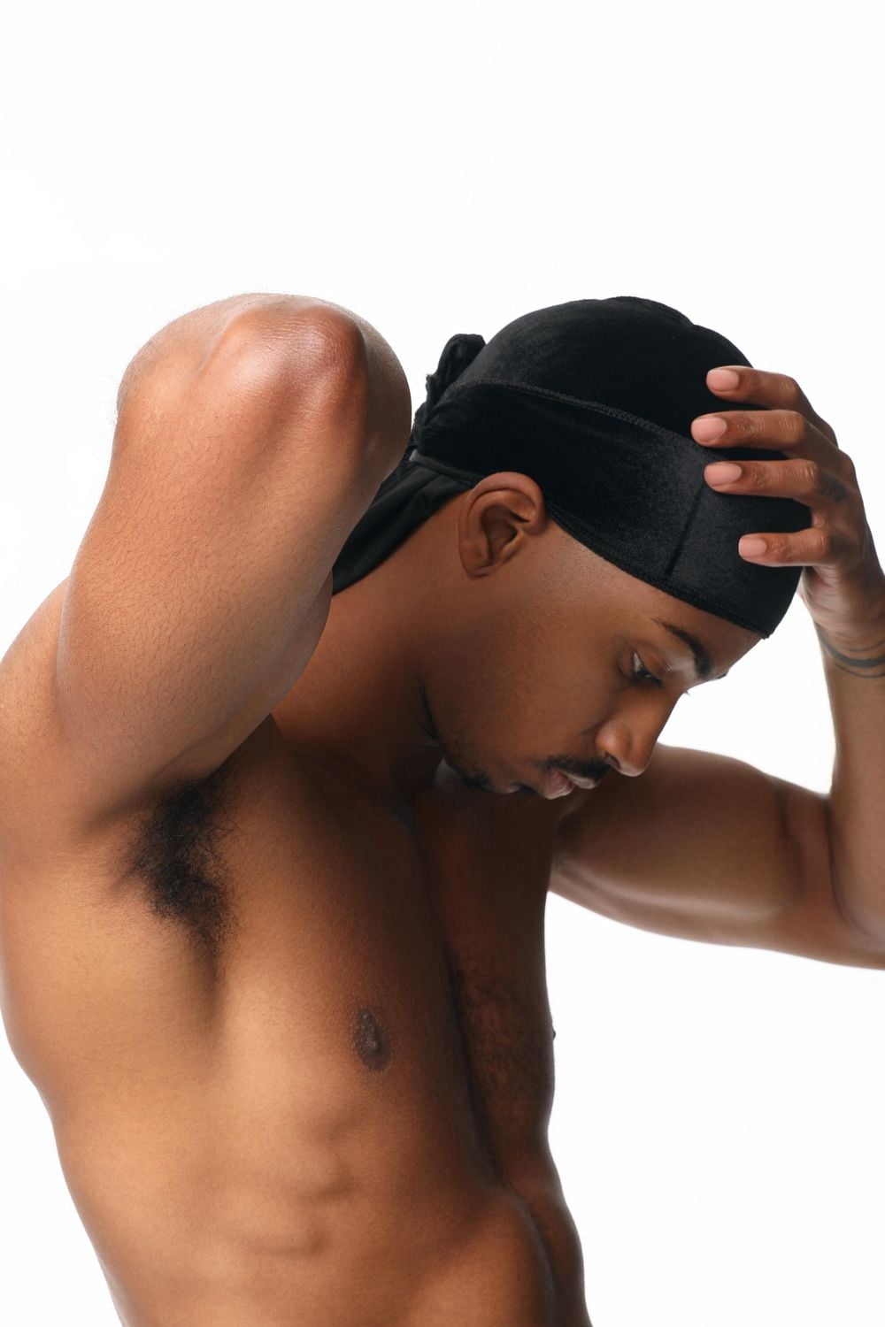 KISS - Durag velouté de luxe Power Wave Colors & Care - Noir