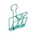 thumbnail image 1 of pitrice 20 Pieces Metal Paper Clip Electroplated Solid Color Replacement Home School Examination Papers Clips Accessories Green 25mm, 1 of 9