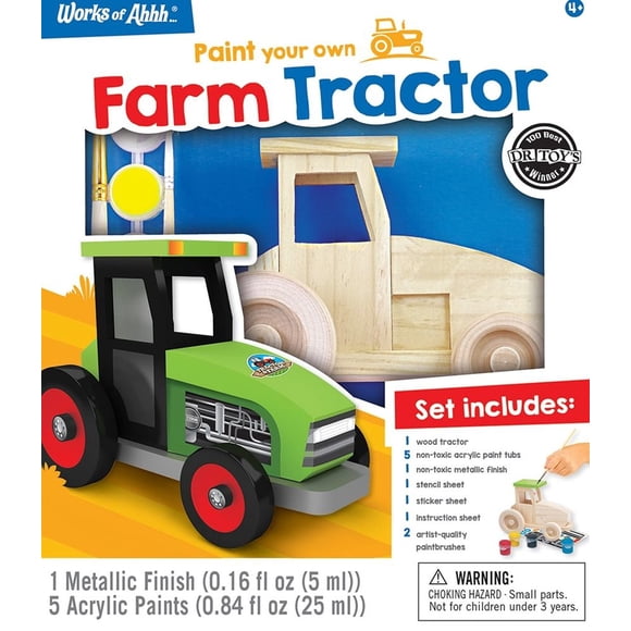 Tractor Wood Paint Kit