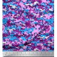 thumbnail image 1 of Soimoi Rayon Fabric Two Tone Camouflage Printed Craft Fabric by the Yard 56 Inch Wide, 1 of 3